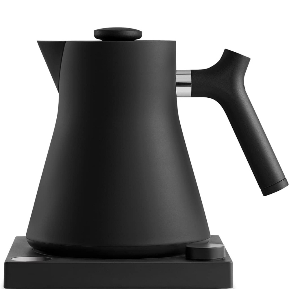 Fellow Corvo EKG Electric Kettle - Pour Over Coffee and Tea Pot, Matte Black